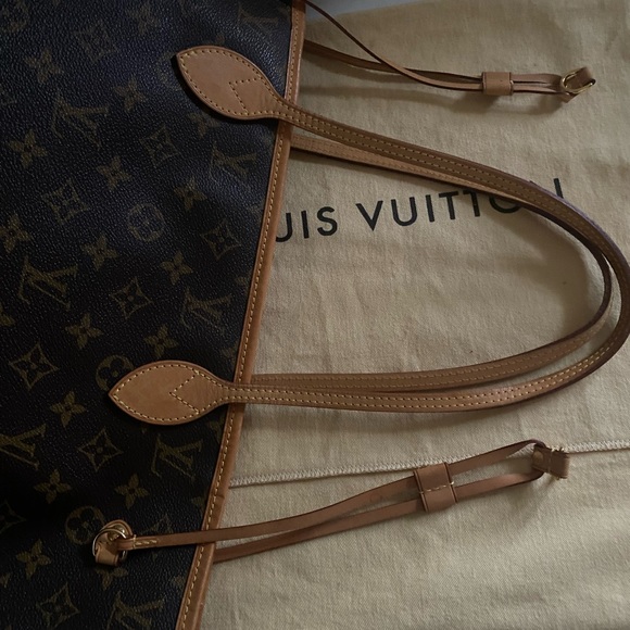 AUTHENTIC LOUIS VUITTON MONOGRAM NEVERFULL MM WITH DUST BAG - Picture 10 of 11